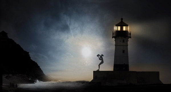 Photograph Jim Gallop Lighthouse on One Eyeland